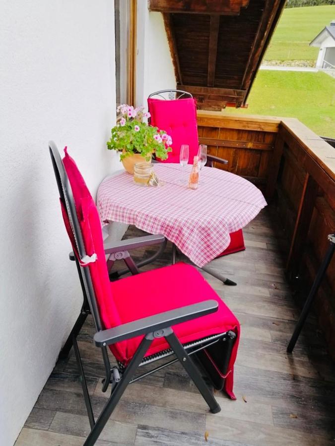 Panoramahof Ferienwohnung Hopferau Dış mekan fotoğraf